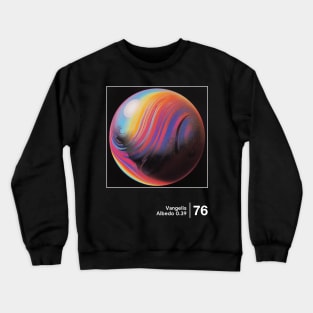 Vangelis -  Minimalist Graphic Artwork Design Crewneck Sweatshirt